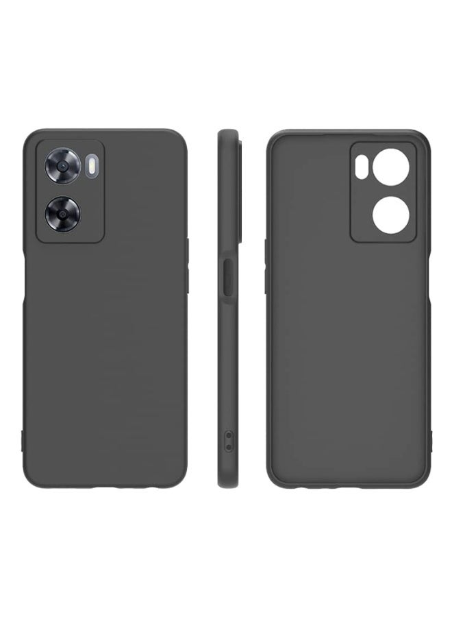 Protective Cover For Vivo Y16 , Slim Fit Soft Back  TPU Case Flexible Silicone Cover Compatible For Vivo Y16 - Black